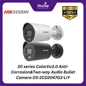 20 series ColorVu3.0 Anti-Corrosion&Two-way Audio Bullet Camera DS-2CD2047G3-LIY
