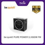 Load image into Gallery viewer, be quiet! PURE POWER 11 650W FM - Fully Modular - 80+ Gold Certified - 5 Years Warranty - Number 1 PSU in Germany
