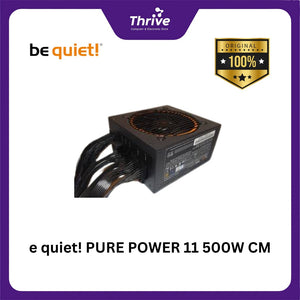 be quiet! PURE POWER 11 500W CM - Modular - 80+ Gold Certified - 5 Years Warranty - Number 1 PSU in Germany