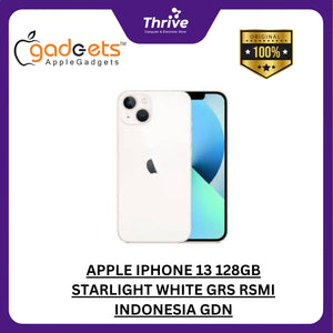 APPLE IPHONE 13 128GB STARLIGHT WHITE GRS RSMI INDONESIA GDN