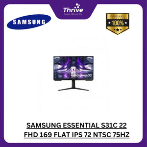 SAMSUNG ESSENTIAL S31C 22 FHD 169 FLAT IPS 72 NTSC 75HZ