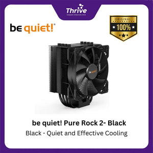 be quiet! Pure Rock 2 - Black - Quiet and Effective Cooling