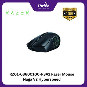 RZ01-03600100-R3A1 Razer Mouse Naga V2 Hyperspeed