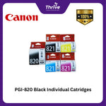 Load image into Gallery viewer, CLI-821 Black Individual Catridges