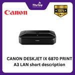 Load image into Gallery viewer, CANON DESKJET IX 6870 PRINT A3 LAN
