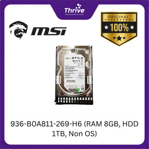 936-B0A811-269-H6 (RAM 8GB, HDD 1TB, Non OS)