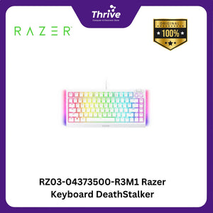 RZ03-04373500-R3M1 Razer Keyboard DeathStalker V2 Pro Tenkeyless - White