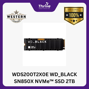 WDS200T2X0E WD_BLACK SN850X NVMe™ SSD 2TB