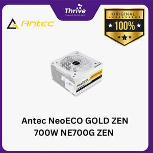 Antec NeoECO GOLD ZEN 700W NE700G ZEN - 80+ Gold Certified - Japanese Capacitor ! - 5 Years Warranty Replacement