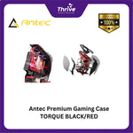 Load image into Gallery viewer, Antec Premium Gaming Case TORQUE BLACK/RED - Aluminum Panels - Dual Side 4mm Tempered Glass - Type C 3.1 Ready