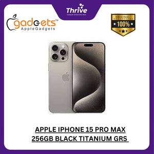 APPLE IPHONE 15 PRO MAX 256GB BLACK TITANIUM GRS RSMI INDONESIA DIGIMAP