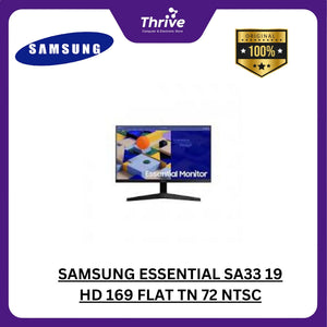 SAMSUNG ESSENTIAL SA33 19 HD 169 FLAT TN 72 NTSC