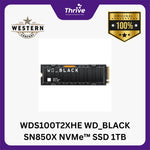 Load image into Gallery viewer, WDS100T2XHE WD_BLACK SN850X NVMe™ SSD 1TB
