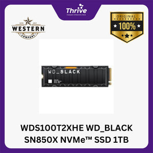 WDS100T2XHE WD_BLACK SN850X NVMe™ SSD 1TB