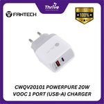 Load image into Gallery viewer, CWQV20101 POWERPURE 20W VOOC 1 PORT (USB-A) CHARGER

