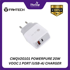 CWQV20101 POWERPURE 20W VOOC 1 PORT (USB-A) CHARGER
