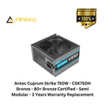 Load image into Gallery viewer, Antec Cuprum Strike 750W - CSK750H Bronze - 80+ Bronze Certified - Semi Modular - 3 Years Warranty Replacement
