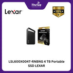 Load image into Gallery viewer, LSL600X004T-RNBNG 4 TB Portable SSD LEXAR
