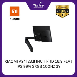 XIAOMI A24I 23.8 INCH FHD 16:9 FLAT IPS 99% SRGB 100HZ 3Y