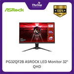 Load image into Gallery viewer, PG32QF2B ASROCK LED Monitor 32&quot; QHD

