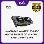 Load image into Gallery viewer, Inno3D GeForce GTX 1650 4GB GDDR6 TWIN X2 OC V3 - DUAL FAN - Garansi 3 Thn
