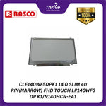 Load image into Gallery viewer, CLE140WF5DPK1 14.0 SLIM 40 PIN(NARROW) FHD TOUCH LP140WF5 DP K1/N140HCN-EA1