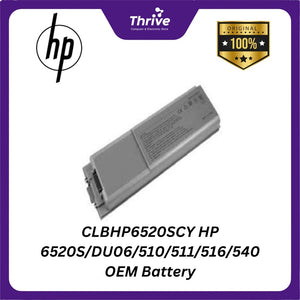 CLBHP6520SCY HP 6520S/DU06/510/511/516/540 OEM Battery