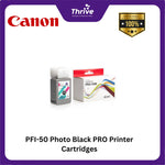 Load image into Gallery viewer, PFI-50 Photo Black PRO Printer Cartridges
