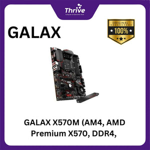 GALAX X570M (AM4, AMD Premium X570, DDR4, USB3.1, SATA3)