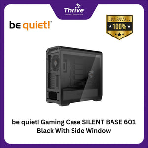 be quiet! Gaming Case SILENT BASE 601 Black With Side Window