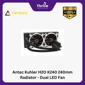 Antec Kuhler H2O K240 240mm Radiator - Dual LED Fan