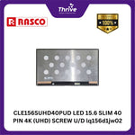 Load image into Gallery viewer, CLE156S40PUHDNS LED 15.6 SLIM 40 PIN 4K NO SCREW NE156QUM-N55