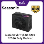 Load image into Gallery viewer, Seasonic VERTEX GX-1200 - 1200W Fully Modular - 80+ Gold Certified - ATX 3.0 Compatible - PCIe 5.0 Ready - 10 Years Warranty Replacement
