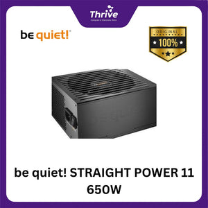 be quiet! STRAIGHT POWER 11 650W - Fully Modular - 80+ Platinum Certified - 5 Years Warranty - Number 1 PSU in Germany