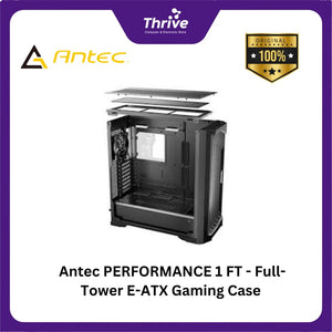 Antec PERFORMANCE 1 FT - Full-Tower E-ATX Gaming Case - 4mm Tempered Glass Both Side Panel - Free 3Pcs 140mm Storm T3 PWM Fans + 1Pcs 120mm Storm T3 PWM Fans