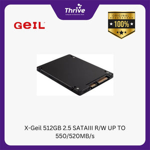 X-Geil 512GB 2.5 SATAIII R/W UP TO 550/520MB/s