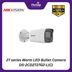 2T series Warm LED Bullet Camera DS-2CD2T27G2-L(C)