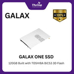 Load image into Gallery viewer, GALAX ONE SSD 120GB Built with TOSHIBA BiCS3 3D Flash
