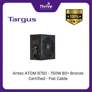 Antec ATOM G750 - 750W 80+ Gold Certified - Semi Modular - 5 Years Warranty Replacement