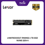 Load image into Gallery viewer, LNM790X001T-RNNNG 1 TB SSD NVME GEN 4
