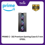 Load image into Gallery viewer, PRIME C - [X] Premium Gaming Case 0.7 mm STEEL
