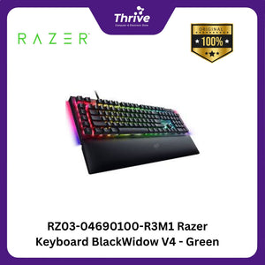 RZ03-04690100-R3M1 Razer Keyboard BlackWidow V4 - Green