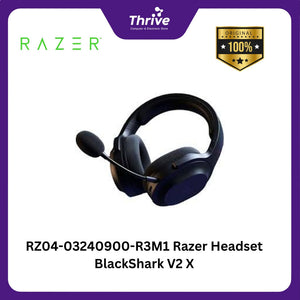 RZ04-03240900-R3M1 Razer Headset BlackShark V2 X (Xbox Licensed) - Wired Console - Black