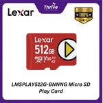 Load image into Gallery viewer, LMSPLAY512G-BNNNG Micro SD Play Card
