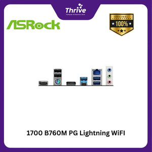 1700 B760M PG Lightning WiFI