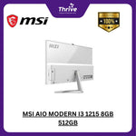 Load image into Gallery viewer, MSI AIO MODERN I3 1215 8GB 512GB W11+OHS 23.8FHD IPS BLK -AM242.693
