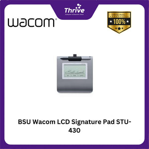 BSU Wacom LCD Signature Pad STU-430