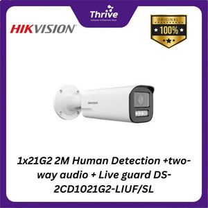 1x21G2 2M Human Detection +two-way audio + Live guard DS-2CD1021G2-LIUF/SL