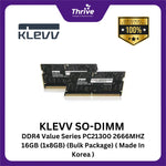 Load image into Gallery viewer, KLEVV SO-DIMM DDR4 Value Series PC25600 3200MHZ 16GB (1x16GB) (Bulk Package) ( Made In Korea )