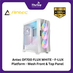 Load image into Gallery viewer, Antec DF700 FLUX WHITE - F-LUX Platform - Mesh Front &amp; Top Panel - 4mm Tempered Glass Side Panel - FREE 3 PCS 12CM ARGB FANS + 2 PCS 12CM FAN
